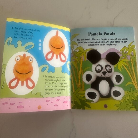Bundle Item Only!!  Fun Pom Pom Pet Craft Kit - Picture 7 of 12